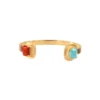 Discount Adjustable Sun Bangle Bracelet - Turquoise Joncs