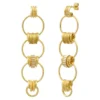 Discount Alicudi gold-plated drop earrings for pierced posts Longues / Pendantes