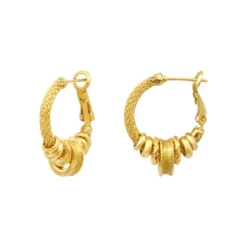 Best Alicudi hoop earrings - gold Créoles