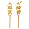 Best Alicudi pierced metal stud earrings - gold Percées / Tiges