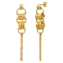 Best Alicudi pierced metal stud earrings - gold Percées / Tiges