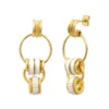 Sale Alicudi pierced stud earrings - white Percées / Tiges