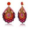 Best Alizia clip-on earrings - fuchsia pink Clips