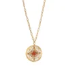 Clearance Angelic Pendant Chain Necklace - Multicolored Pendentifs Et Médailles