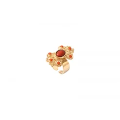 Best Angelique adjustable ring - red Bagues Ajustables