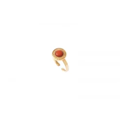 Online Angelique adjustable thin ring - red Bagues Ajustables