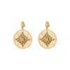Outlet Angelique clip-on earrings - gold Clips