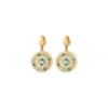 Hot Angelique clip-on earrings - turquoise Clips