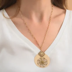 Sale Angelique long necklace - gold Sautoirs & Colliers Longs