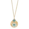 Online Angelique long necklace - turquoise Sautoirs & Colliers Longs