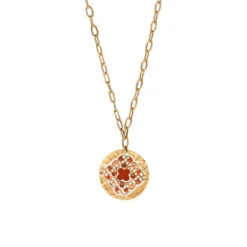 Online Angelique Pendant Chain Necklace - Red Sautoirs & Colliers Longs|Pendentifs Et Médailles