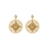 Angelique pierced stud earrings - gold Percées / Tiges