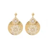 Outlet Angelique pierced stud earrings - white Percées / Tiges