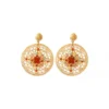 Angelique pierced stud earrings - multicoloured Percées / Tiges