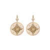 Clearance Angelique thin sleeper earrings - gold Dormeuses