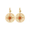 Sale Angelique wide sleeper earrings - multicoloured Dormeuses