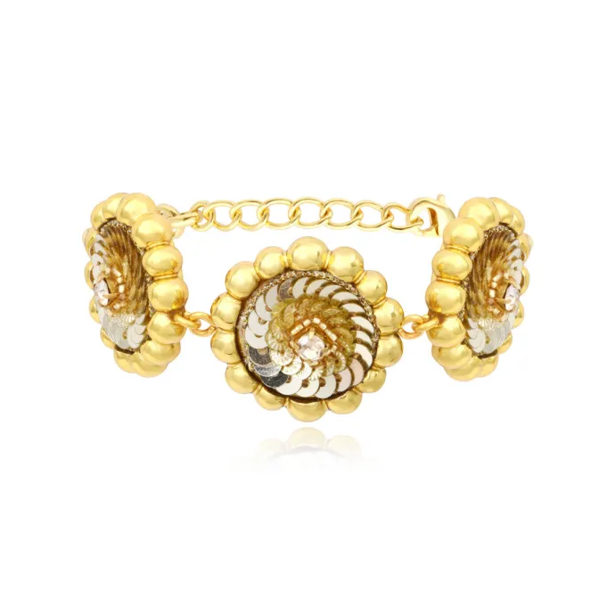 Sale Angèle adjustable chain bracelet - gold Bracelets XXL
