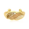 Clearance Angèle bangle bracelet - gold Manchettes|Joncs
