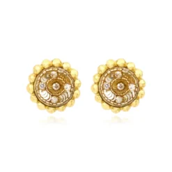 Discount Angèle clip-on earrings - gold Clips|Boucles D'oreilles XXL