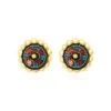 Angèle clip-on earrings - orange Clips|Boucles D'oreilles XXL