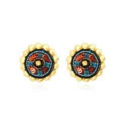 Angèle clip-on earrings - orange Clips|Boucles D'oreilles XXL