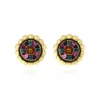 Outlet Angèle clip-on earrings - violets Clips|Boucles D'oreilles XXL