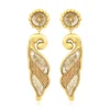 Sale Angèle long clip-on earrings - gold Clips|Boucles D'oreilles XXL