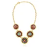 Best Angèle necklace - orange and purple Colliers XXL