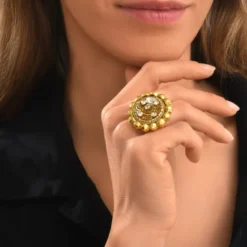 New Angèle ring - gold Bague XXL