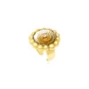 Clearance Angèle round ring - gold Bague XXL