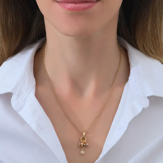 Annella delicate pendant necklace - gold Sautoirs & Colliers Longs|Pendentifs Et Médailles