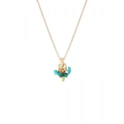 Best Annella fine pendant necklace - green Sautoirs & Colliers Longs|Pendentifs Et Médailles