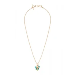 Best Annella fine pendant necklace - green Sautoirs & Colliers Longs|Pendentifs Et Médailles
