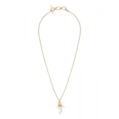 New Annella fine pendant necklace - white pearl Sautoirs & Colliers Longs|Pendentifs Et Médailles