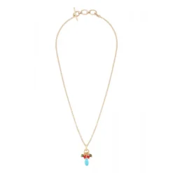 New Annella fine pendant necklace - multicolor Sautoirs & Colliers Longs|Pendentifs Et Médailles