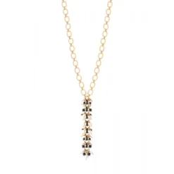 Best Annella long necklace - black and white Sautoirs & Colliers Longs