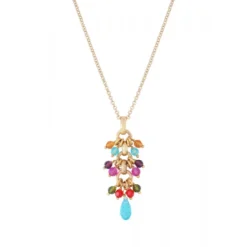 Outlet Annella pendant necklace - multicolor Sautoirs & Colliers Longs|Pendentifs Et Médailles