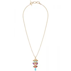 Outlet Annella pendant necklace - multicolor Sautoirs & Colliers Longs|Pendentifs Et Médailles
