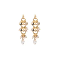 Online Annella pierced stud earrings - gold Percées / Tiges