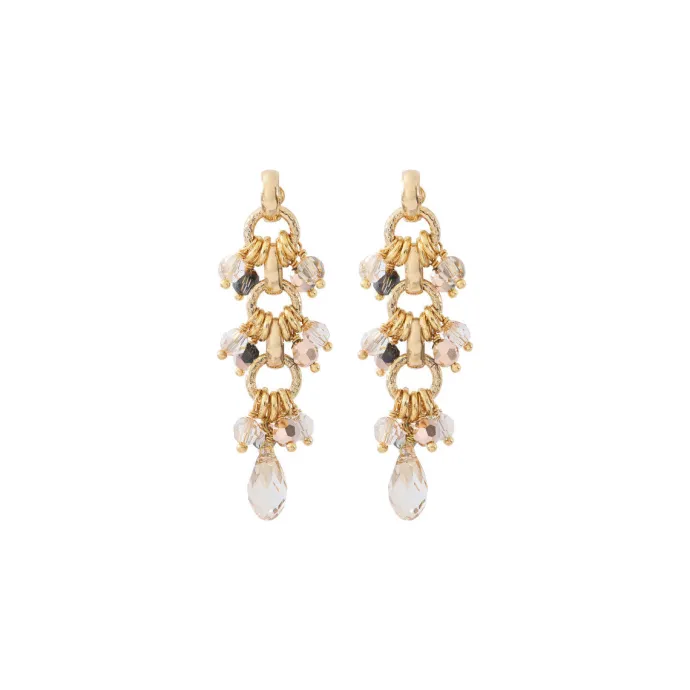 Online Annella pierced stud earrings - gold Percées / Tiges