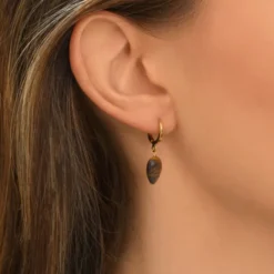 Best Arizona Dream hoop earrings - gold Créoles