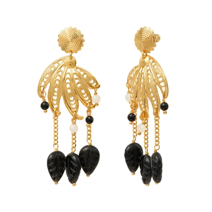 Discount Arizona Dream pierced stud earrings - black Percées / Tiges