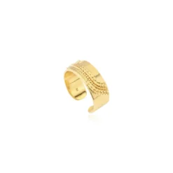 Clearance Ashanti adjustable ring – gold Bagues Ajustables