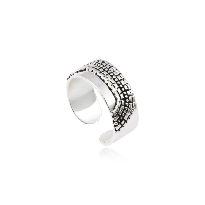 Ashanti adjustable ring – silver Bagues Ajustables