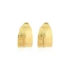 Clearance Ashanti chain clip-on hoop earrings – gold Clips