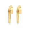 Online Ashanti hoop clip-on earrings – gold Clips