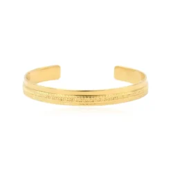 Online Ashanti medium adjustable bangle bracelet – gold Joncs