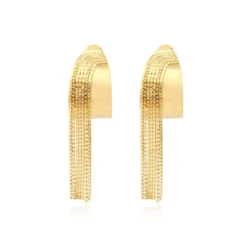 Best Ashanti pierced stud earrings – gold Percées / Tiges