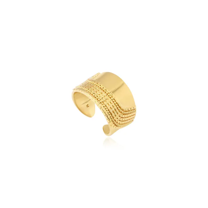 Online Ashanti wide adjustable ring – gold Bagues Ajustables|Bagues Grandes Tailles