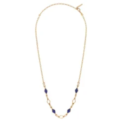 Best Atria adjustable chain necklace - blue Sautoirs & Colliers Longs